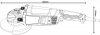 Szlifierka kątowa Bosch Professional GWS 2200-230 2200W 0 601 8C1 120